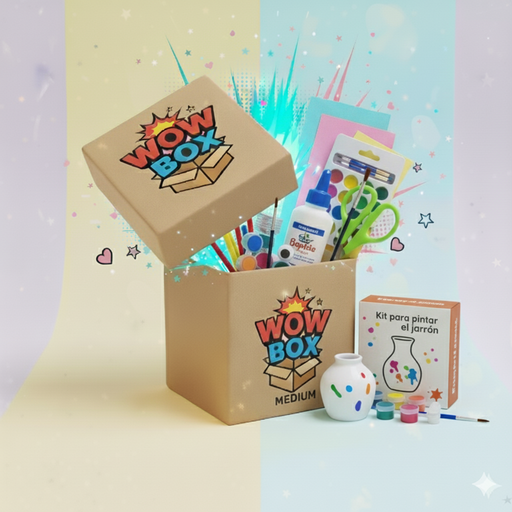🎨 Caja de Manualidades – Tu dosis de creatividad 🎨